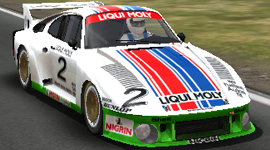 Liqui Moly Porsche 935 J Reinhold JoestRolf StommelenVolkert Merl