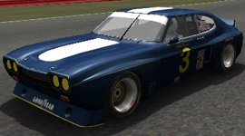 Ippocampos Racing Ford Capri RS 2600 Harry TheodoracopoulosHorst Kwech