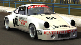 Beverly P-A / Mitcom Porsche 911 RSR Jim Busby