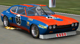 Shark Racing Ford Capri RS 2600 Dominique FornageJean-Claude Guerie