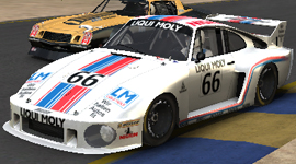 Liqui Moly Equipe Porsche 935 J Rolf Stommelen