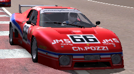 JMS Racing-Pozzi Ferrari 512BB/LM Jean-Claude AndruetSpartaco Dini
