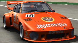 Jagermeister Racing Team Porsche 911 RSR Anton Fischhaber