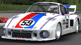 Brumos Racing Porsche 935/77A Peter Gregg