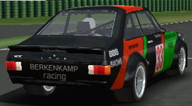 Ford Berkenkamp Racing Ford Escort II RS Dieter Selzer