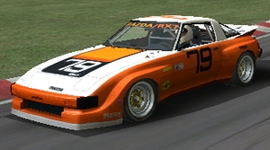 Sports Ltd Racing Mazda RX7 Bob BergstromPat Bedard