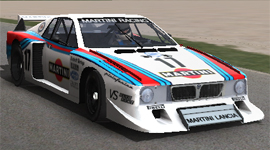 Martini Racing Lancia Beta 1.7 Turbo Hans HeyerPiercarlo Ghinzani